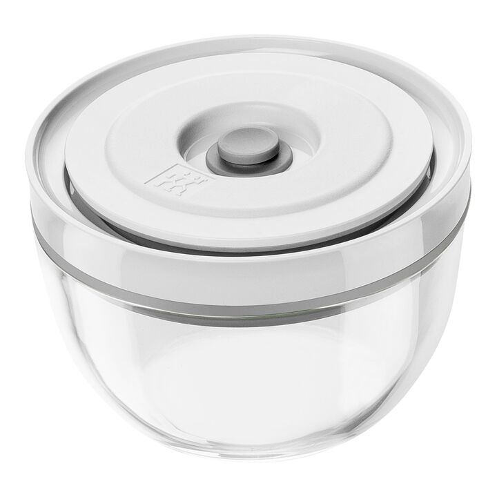 Fresh & Save BOWLS, Vakuumskål S / 12 cm, Glas, Gennemsigtig, large 1