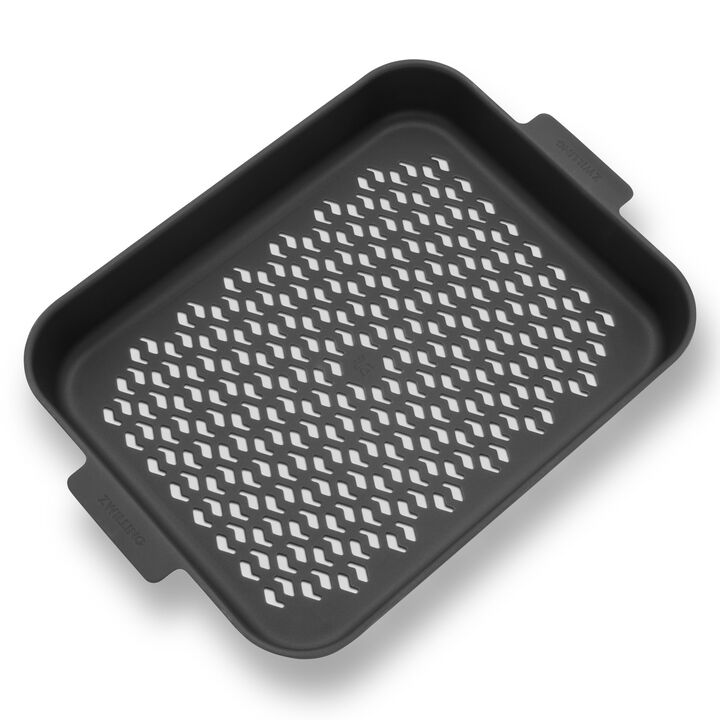 BBQ+, Perforated Carbon Steel Roaster, large 3