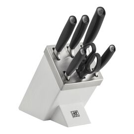 ZWILLING All * Star, 7-pcs white Ash Knife block set with KiS technology