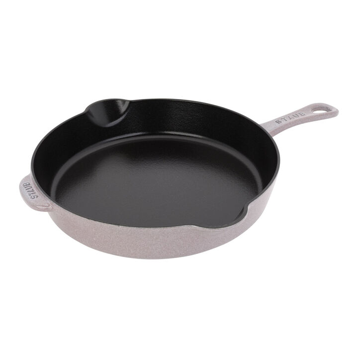 Cast Iron, 11-inch, Traditional Deep Skillet, Lilac, large 1