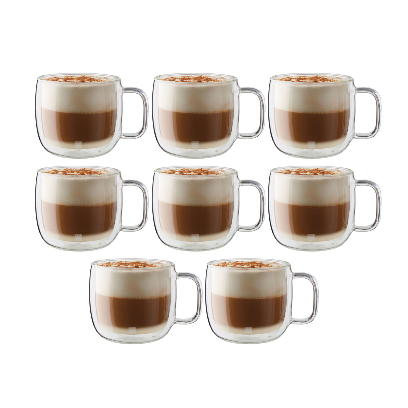 8 Piece Cappuccino Mug Set - Value Pack,,large 2
