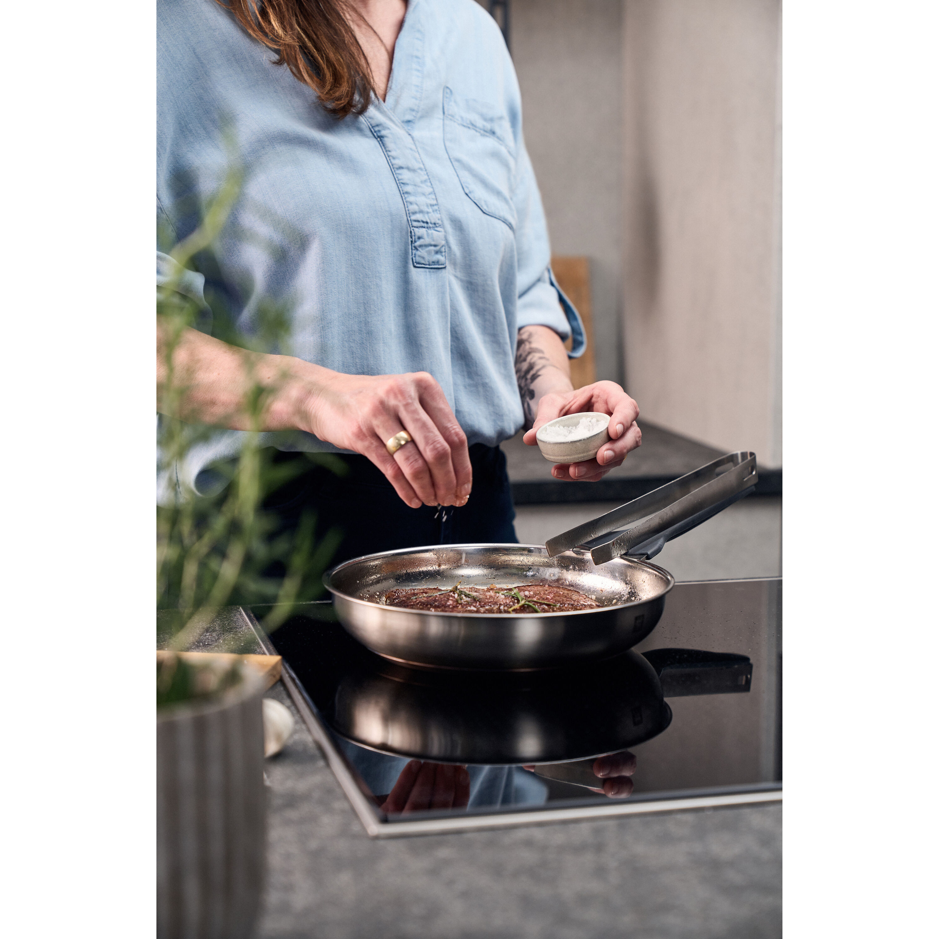 Thumbnail - ZWILLING Simplify Bratpfanne, 28 cm, 18/10 Edelstahl