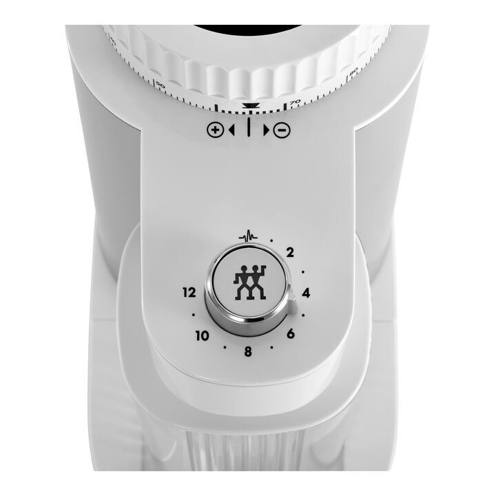 Enfinigy, Kaffekvarn, Silver-Vit, large 3