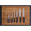 Everyday, 7-pcs, Knife block set, brown, small 12