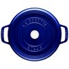 鋳物ホーロー鍋, ピコ・ココット 30 cm, ラウンド, グランブルー, 鋳鉄, small 4