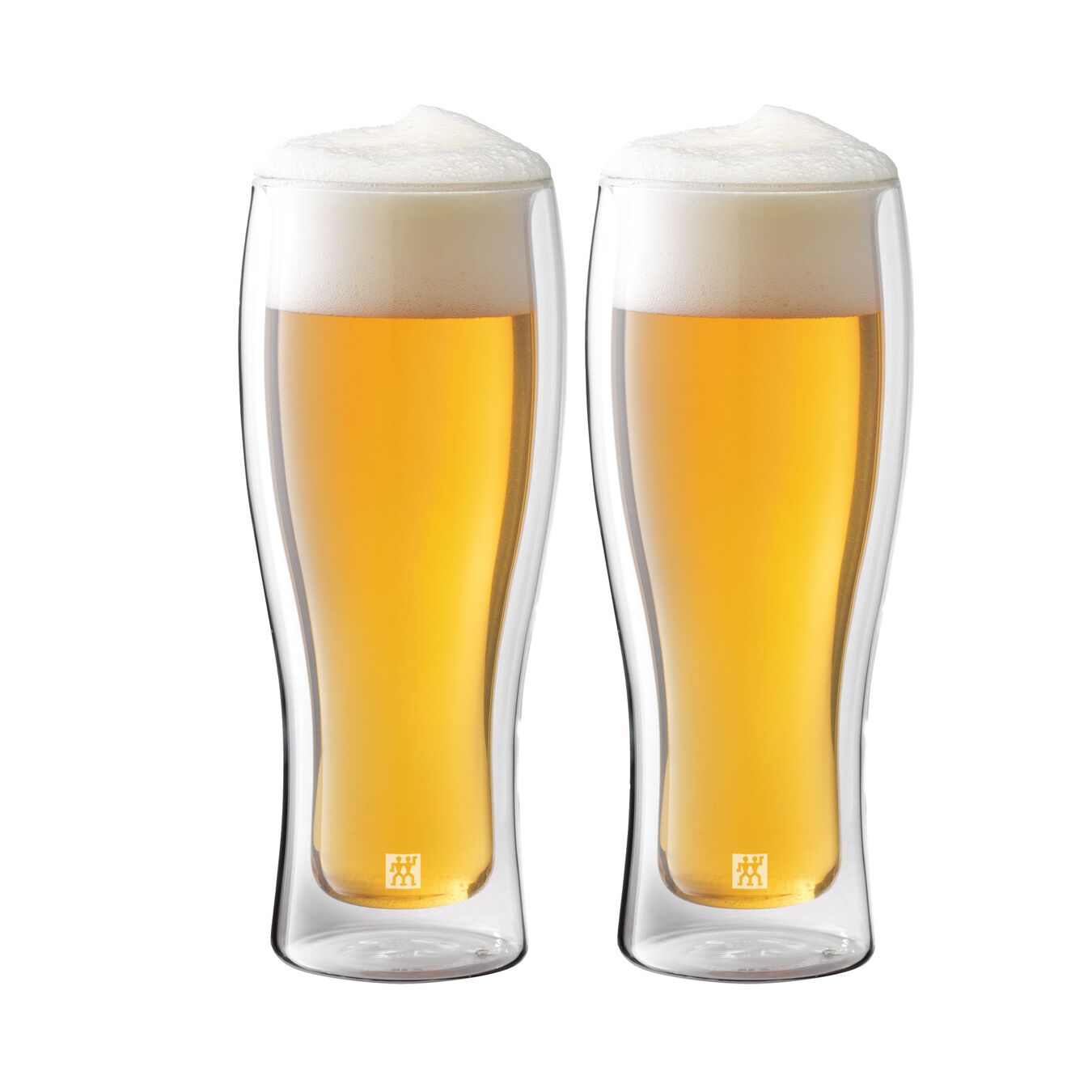 Set di bicchieri da birra - 410 ml / 2-pz., vetro borosilicato,,large 2