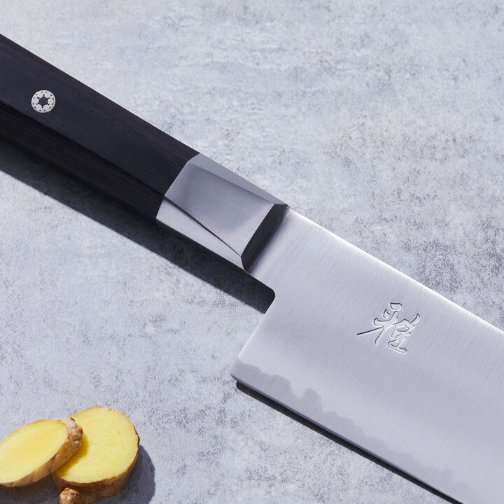 KOH 4000FC, Santoku Japansk kockkniv 18 cm, Brun, Fin egg, large 4