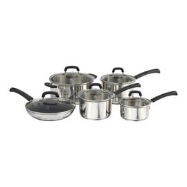 Henckels Kitchen Elements, 10 Piece stainless steel Cookware set