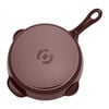 Cast Iron - Fry Pans/ Skillets, 8.5-inch, Traditional Deep Skillet, Grenadine, small 4