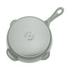 Cast Iron, 8.5-inch, Traditional Deep Skillet, Eucalyptus, small 4