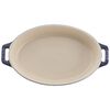 Ceramic - Oval Baking Dishes/ Gratins, 2-pc, Baking Dish Set, Dark Blue, small 4