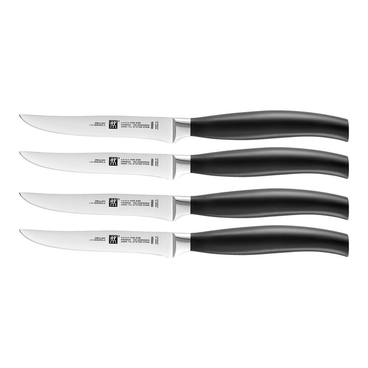 ***** FIVE STAR, ZWILLING ***** FIVE STAR 4 Piece Steak set, large 1