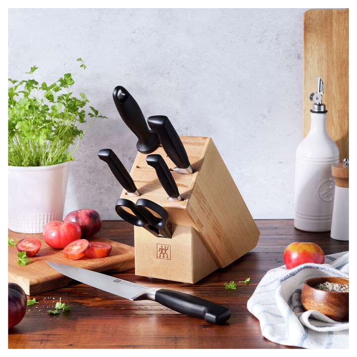 Four Star Eco, 7-pc, Knife block set, natural, large 2