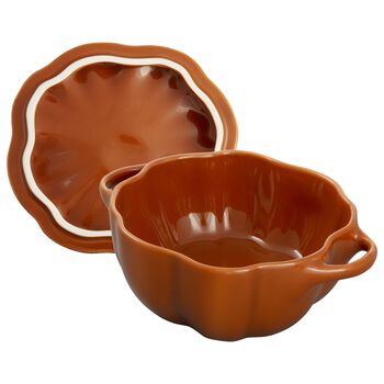 Ceramic Cocotte | Tarçın | 15 cm | 710 ml | Balkabağı,,large 2