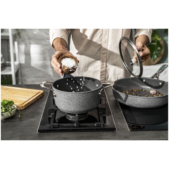 Salina, 2.7 l aluminum Stock pot, large 2