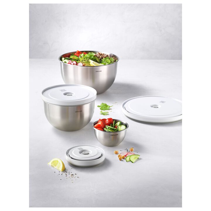 FRESH & SAVE STAINLESS STEEL BOWLS EXPANDER SET, large 3