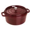 6.75 l cast iron round Cocotte, grenadine-red,,large