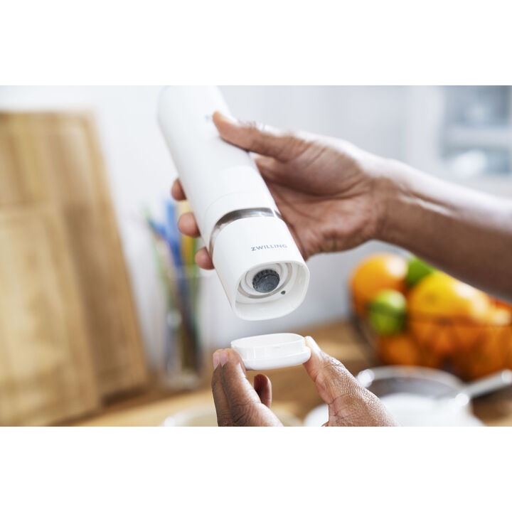 Enfinigy, Electric Salt/Pepper Mill, white, large 4