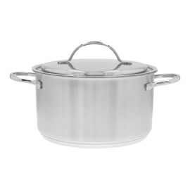 Demeyere Resto 3, 22 cm 18/10 Stainless Steel Stew pot with lid silver