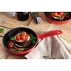 16 cm / 6.5 inch cast iron Frying pan, cherry - Visual Imperfections,,large