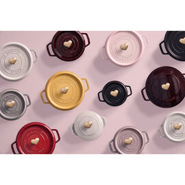 ハートノブ 5 cm, ステンレススチールPVDコーティング