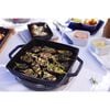 Grill Pans, 28 cm square Cast iron Grill pan black, small 2