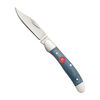 Outdoor, 2.75-inch, Copperhead Folding Pocket Knife, Blue Micarta, small 8