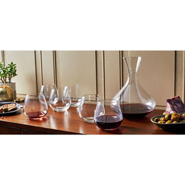 7-pc Stemless Wine Glass And Decanter Set