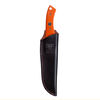 Outdoor, 3.5-inch, Hunting Knife With Leather Sheath, Orange G10, small 10