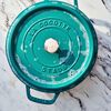 La Cocotte, 24 cm round Cast iron Cocotte mint-green, small 4
