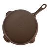 Pans, Bratpfanne Traditionell 28 cm, rund, Chocolate, Gusseisen, small 8