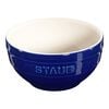 12 cm ceramic round Bowl, dark-blue,,large