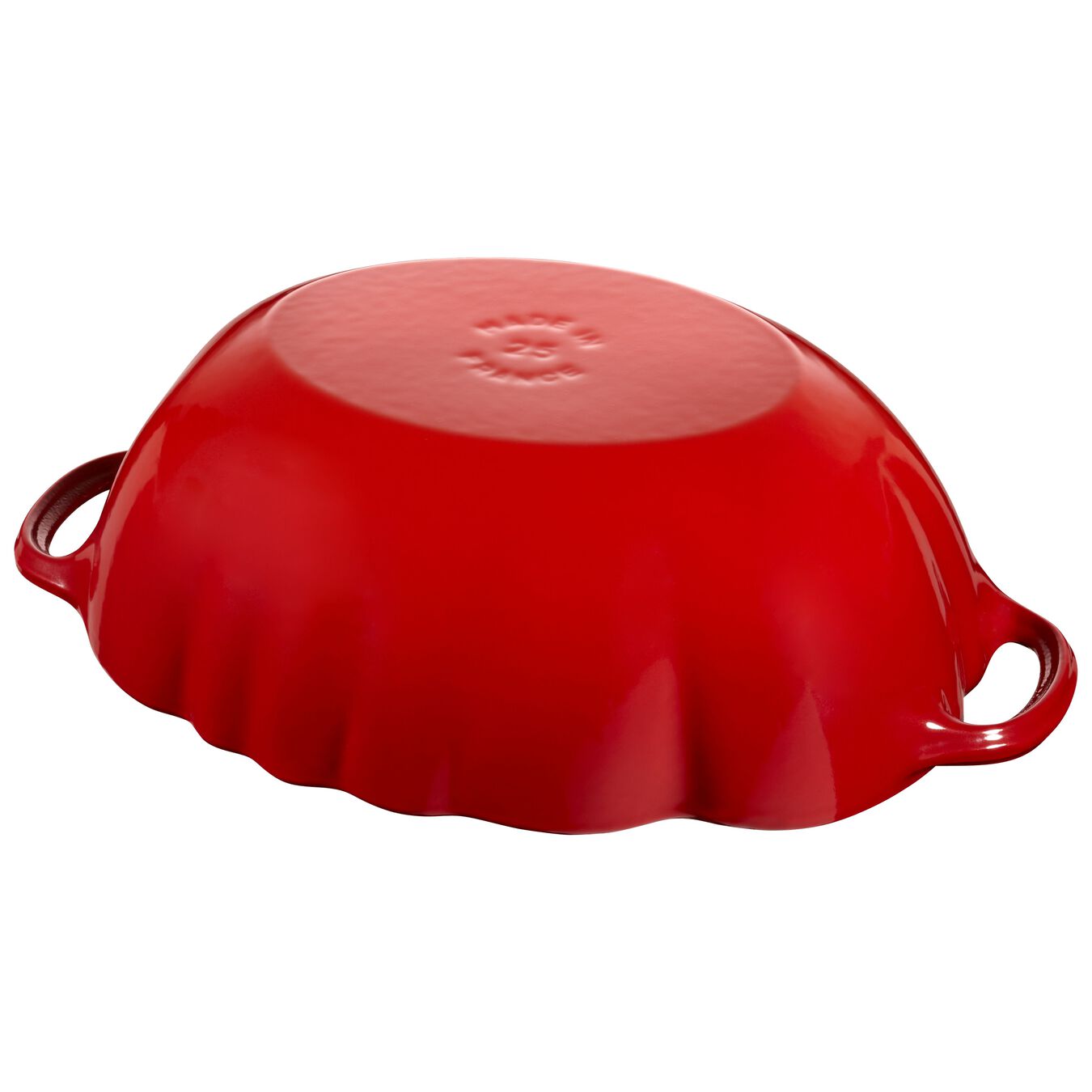Cocotte 25 cm, Tomate, Kirsch-Rot, Gusseisen,,large 6