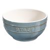 12 cm round Ceramic Bowl ancient-turquoise,,large
