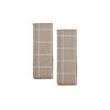 Towels, Kitchen Towels Set, Taupe, small 3