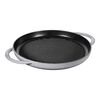 30 cm round Cast iron Pure Grill graphite-grey,,large
