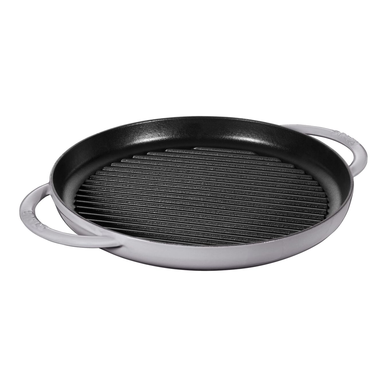 30 cm round Cast iron Pure Grill graphite-grey,,large 1
