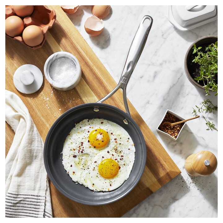 Energy Plus, Frying pan, 8 inch, 18/10 Stainless Steel, Ceramic coating, large 2