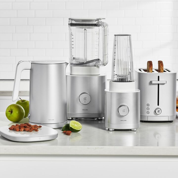 2 SHORT SLOTS TOASTER WITH BUN WARMER - SILVER, large 4