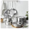 Essential 5, 10 Piece 18/10 Stainless Steel Cookware set, small 8