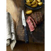 Steak Sets, 4-pc, Porterhouse steak knife set in beechwood box , small 7