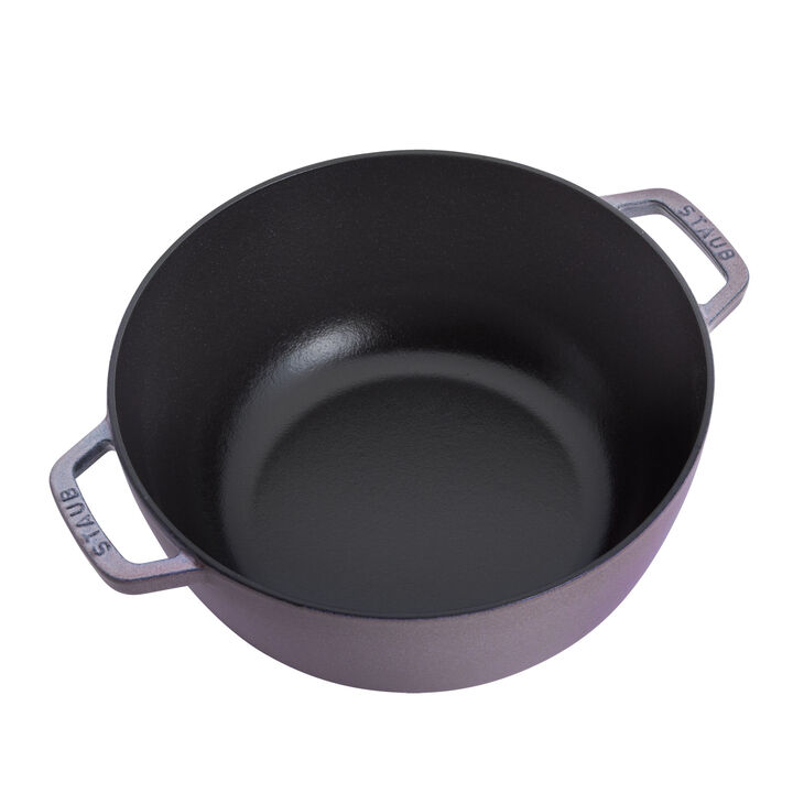 Cast Iron, 5.25 qt, Essential French Oven, Lilac, large 4