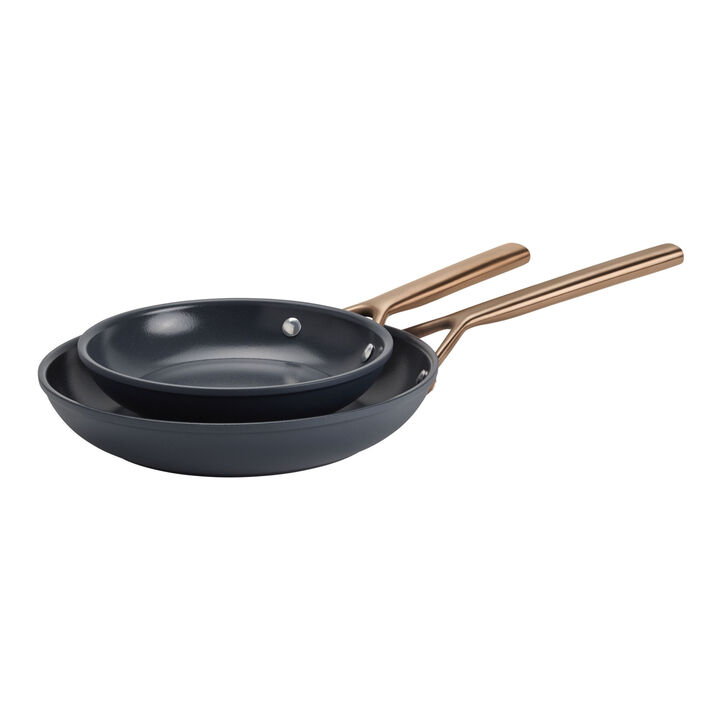Milano, 2-pc, Aluminum, Non-stick, Frying Pan Set, large 1