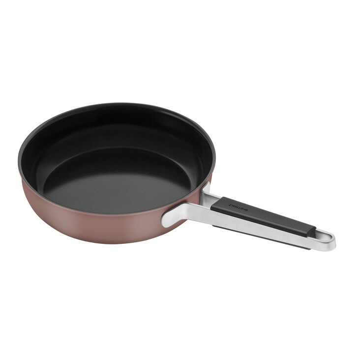 Pure, Frying pan, 9.5 inch, 18/10 Stainless Steel, Ceramic non-stick coating, large 1