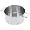 4.25 qt, 18/10 Stainless Steel, Dutch Oven with Lid,,large