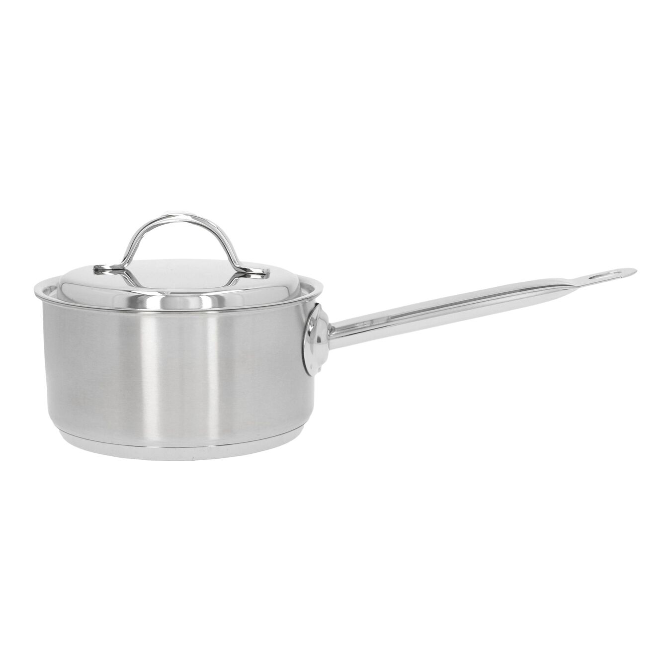 16 cm 18/10 Stainless Steel Saucepan with lid silver,,large 1