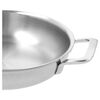 24 cm / 9.5 inch 18/10 Stainless Steel Frying pan with 2 handles,,large