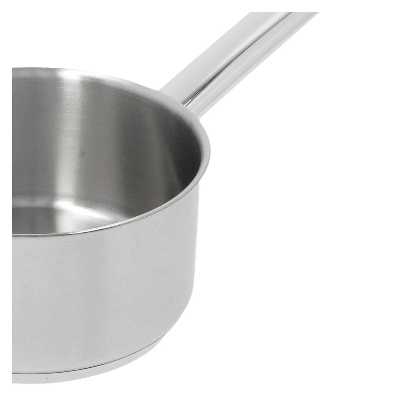 14 cm 18/10 Stainless Steel Saucepan with lid silver,,large 4