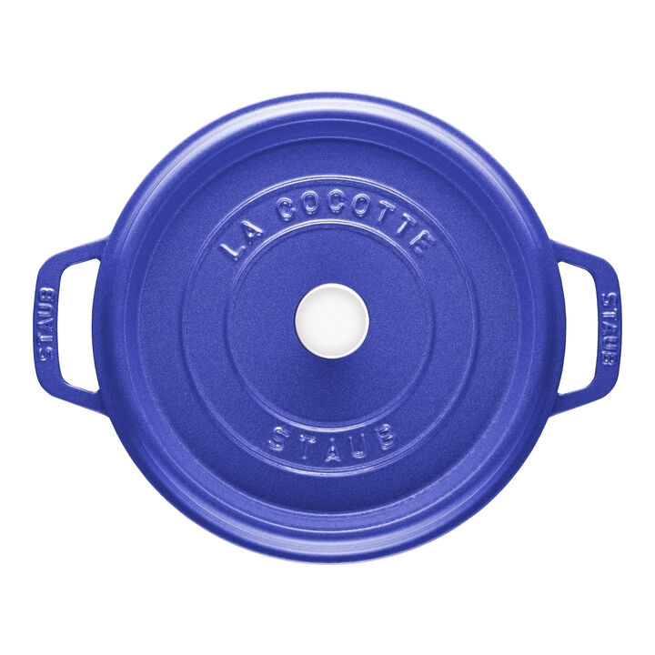 La Cocotte, 3.7 l cast iron round Cocotte, Blueberry, large 3