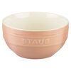 Ceramique, 6 Piece ceramic rainbow multi-colour large bowl set, mixed Colours, small 5